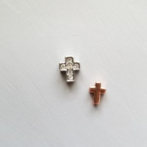 Origami Owl set of 2 Cross charms